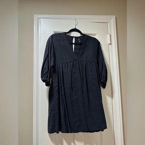 black quarter sleeve mini zara dress size xs